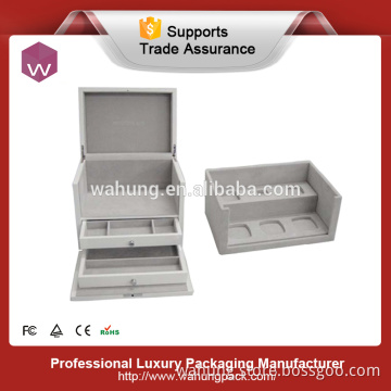 mdf perfume display boxes with drawer women's perfumes box wholesale